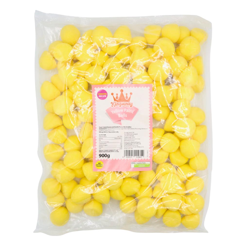 Kingsway Yellow Paint Balls 900g