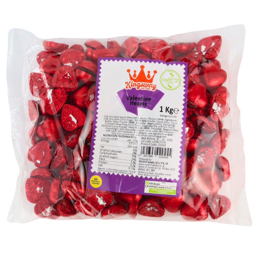 Kingsway Valentine Hearts 1kg