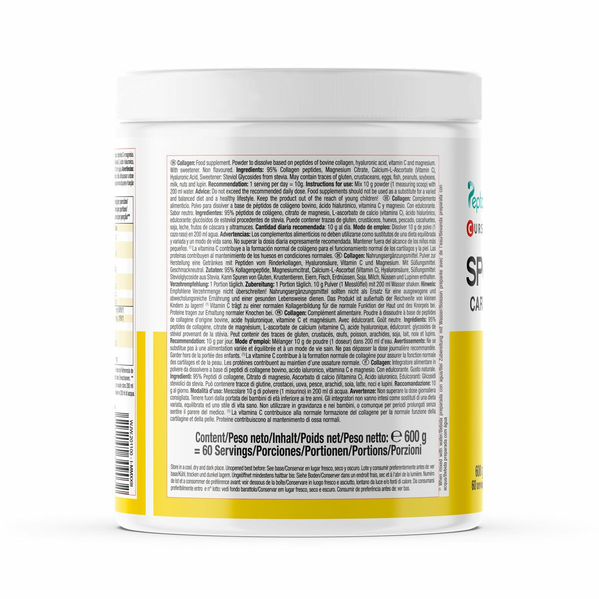 Weider Sports Collagen, Lemon 600g