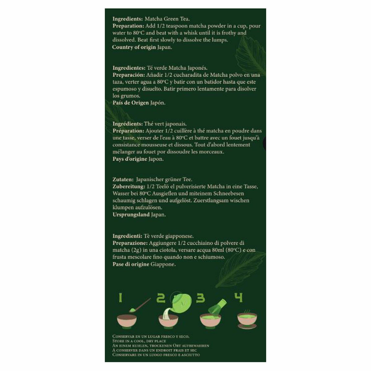 Ceremonial Grade Matcha Powder, 200g