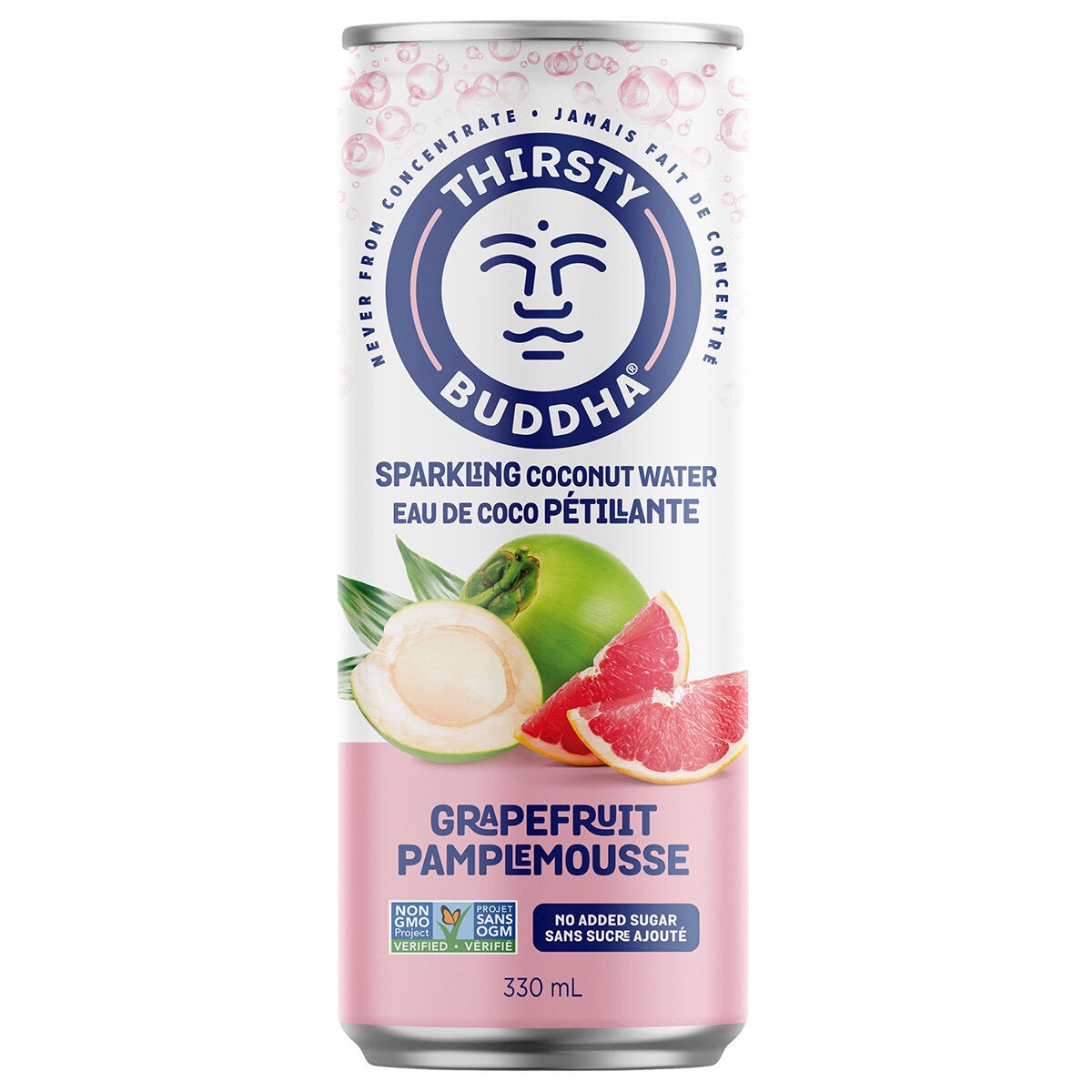 Thirsty Buddha Sparkling Coconut Water, 12x330ml