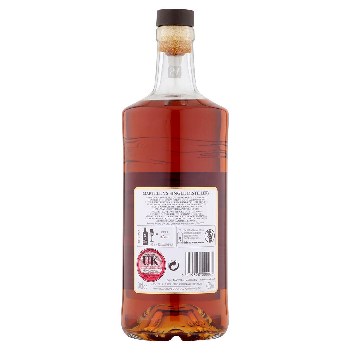 Martell VS Cognac, 70cl