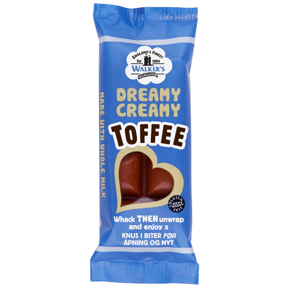 Walker's Nonsuch Dreamy Creamy Toffee Bars 50g