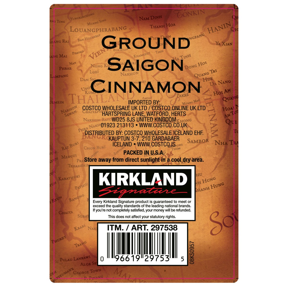 Kirkland Signature Ground Saigon Cinnamon, 303g