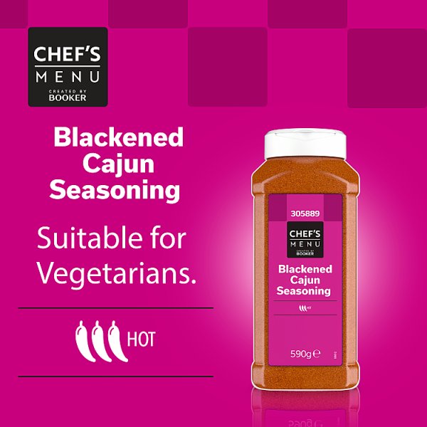 Chef's Menu Blackened Cajun Seasoning 590g