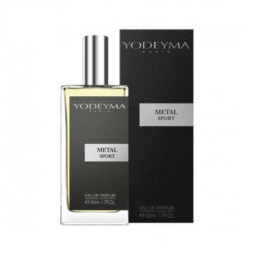 Yodeyma Eau De Mens Parfum Perfume 50ml - Metal Sport - New And Sealed Perfect Gifts