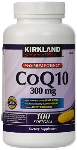 Kirkland CoQ-10 300mg - 100 Softgels (2 Tubs)