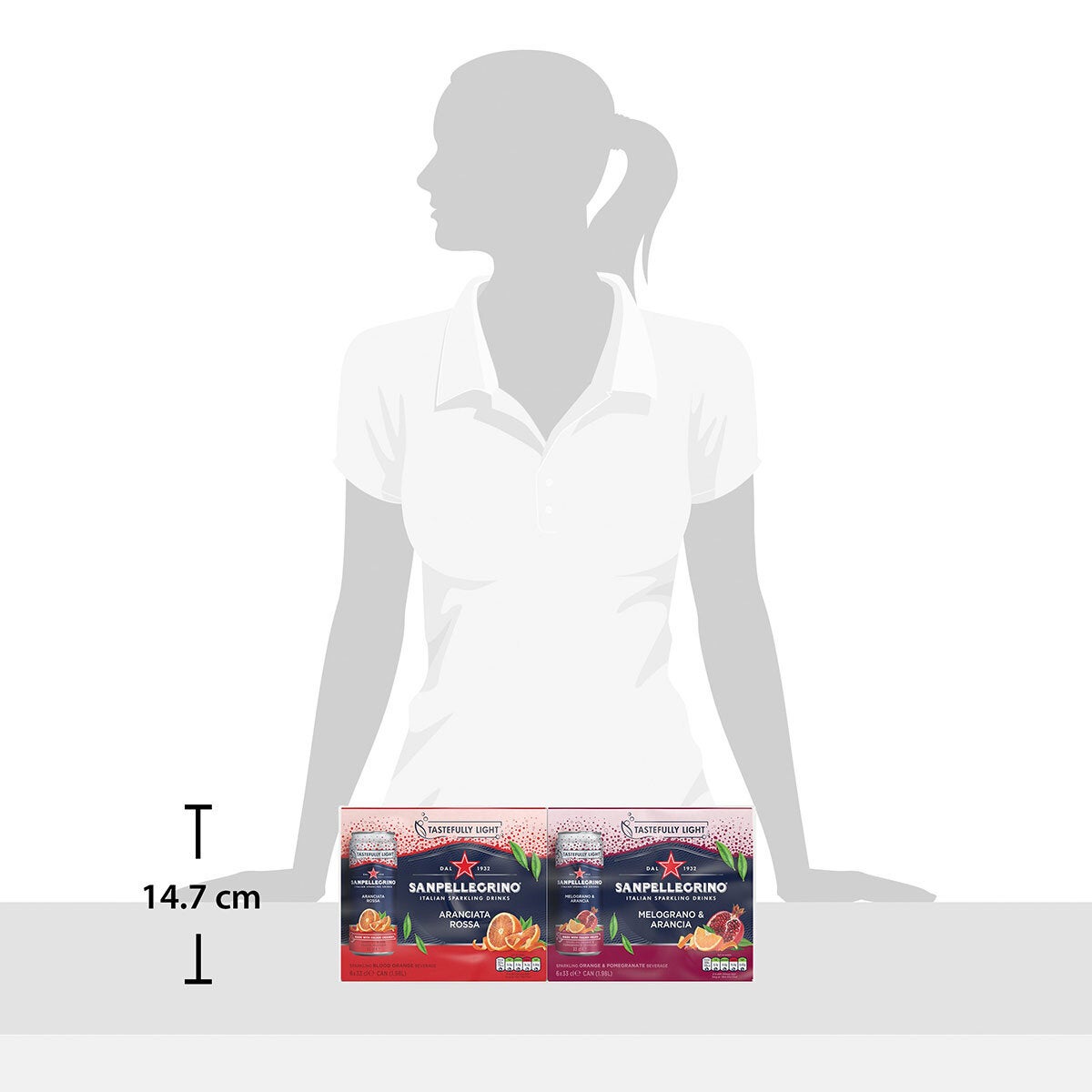 San Pellegrino Blood Orange and Pomegranate, 6 x 4 x 300ml