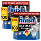 Finish Ultimate Infinity Shine Dishwasher Tablets bulk | Scent : Lemon | Size: 200 Dishwasher Tabs (100 tabs x 2) |Ultimate Clean and Shine