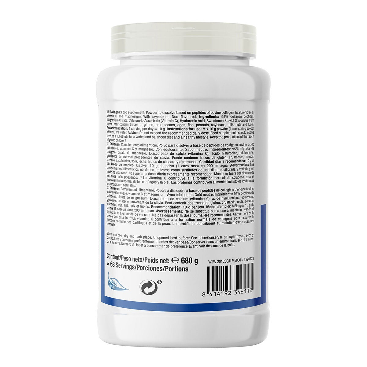 Weider Collagen Peptides Powder, 680g