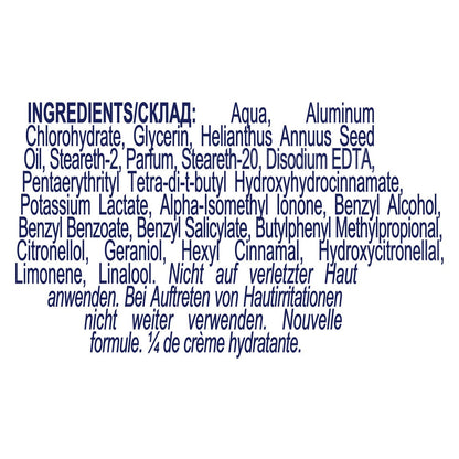Dove Roll-On Deodorant, 6 x 50ml