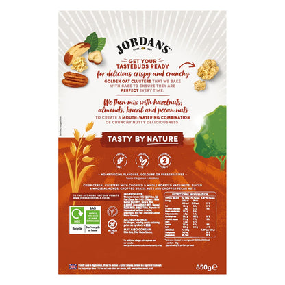 Jordans Country Crisp Chunky Nuts, 2 x 850g
