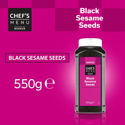 Chef's Menu Black Sesame Seeds 550g