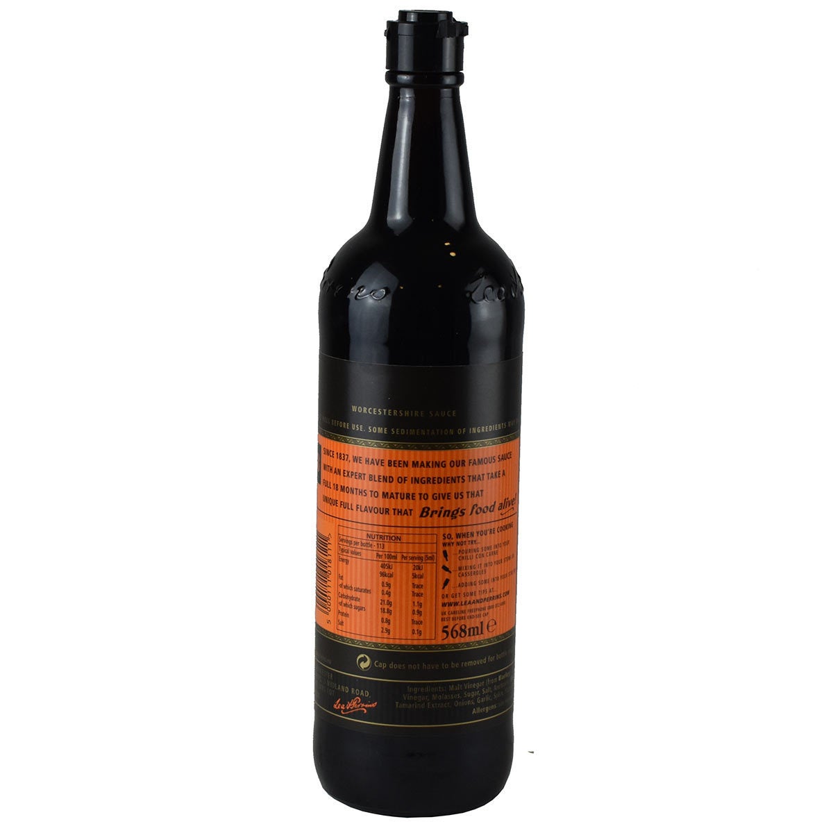 Lea & Perrins Worcestershire Sauce, 2 x 568ml