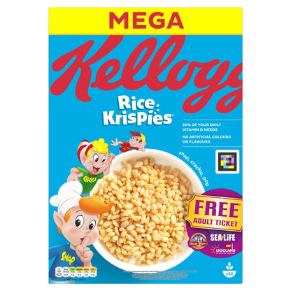 Kellogg's Rice Krispies, 2 x 660g