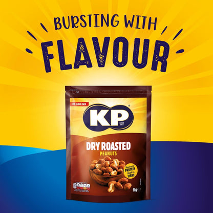 KP Dry Roasted Peanuts, 1kg