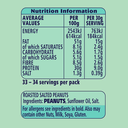 KP Original Salted Peanuts, 1kg