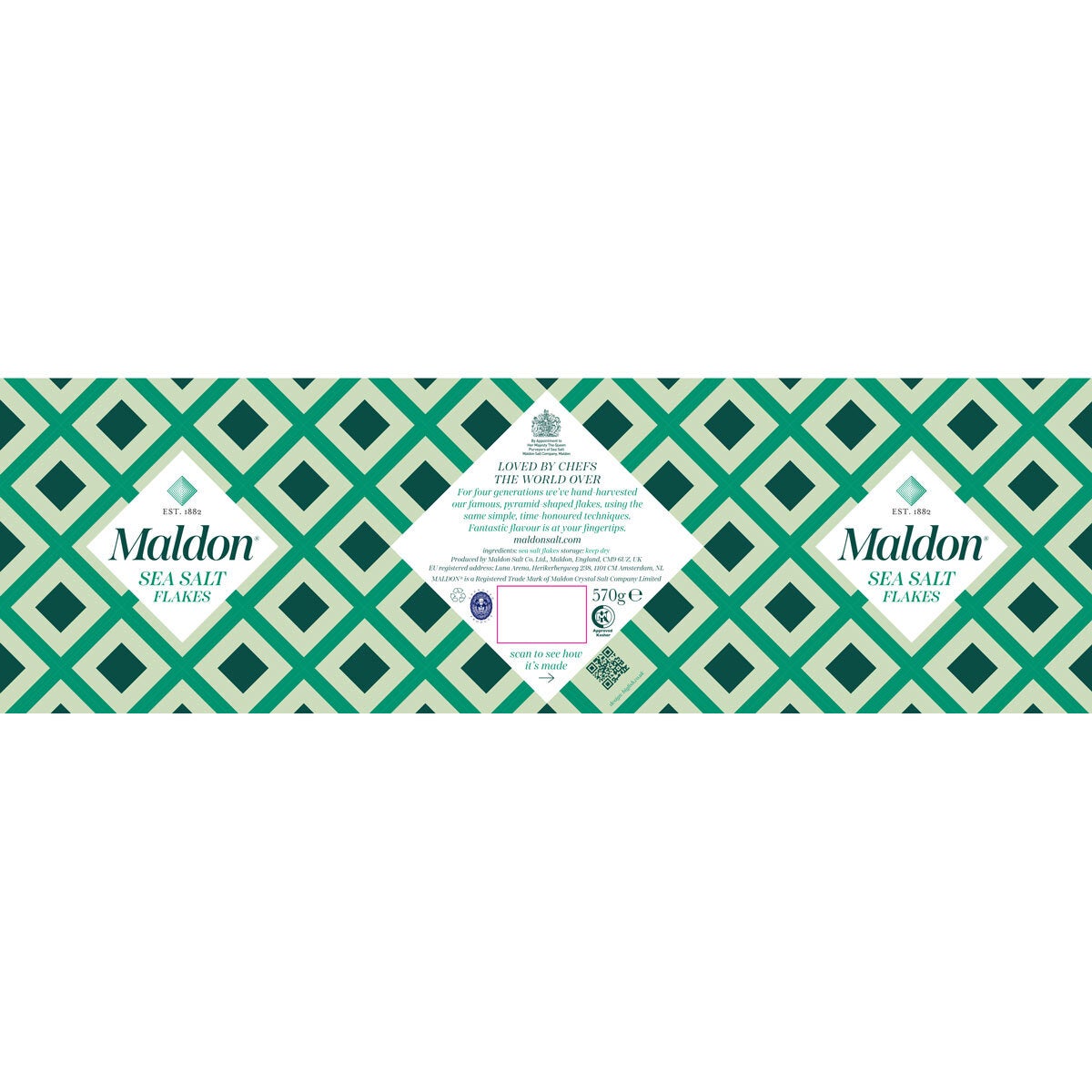 Maldon Sea Salt Flakes, 570g