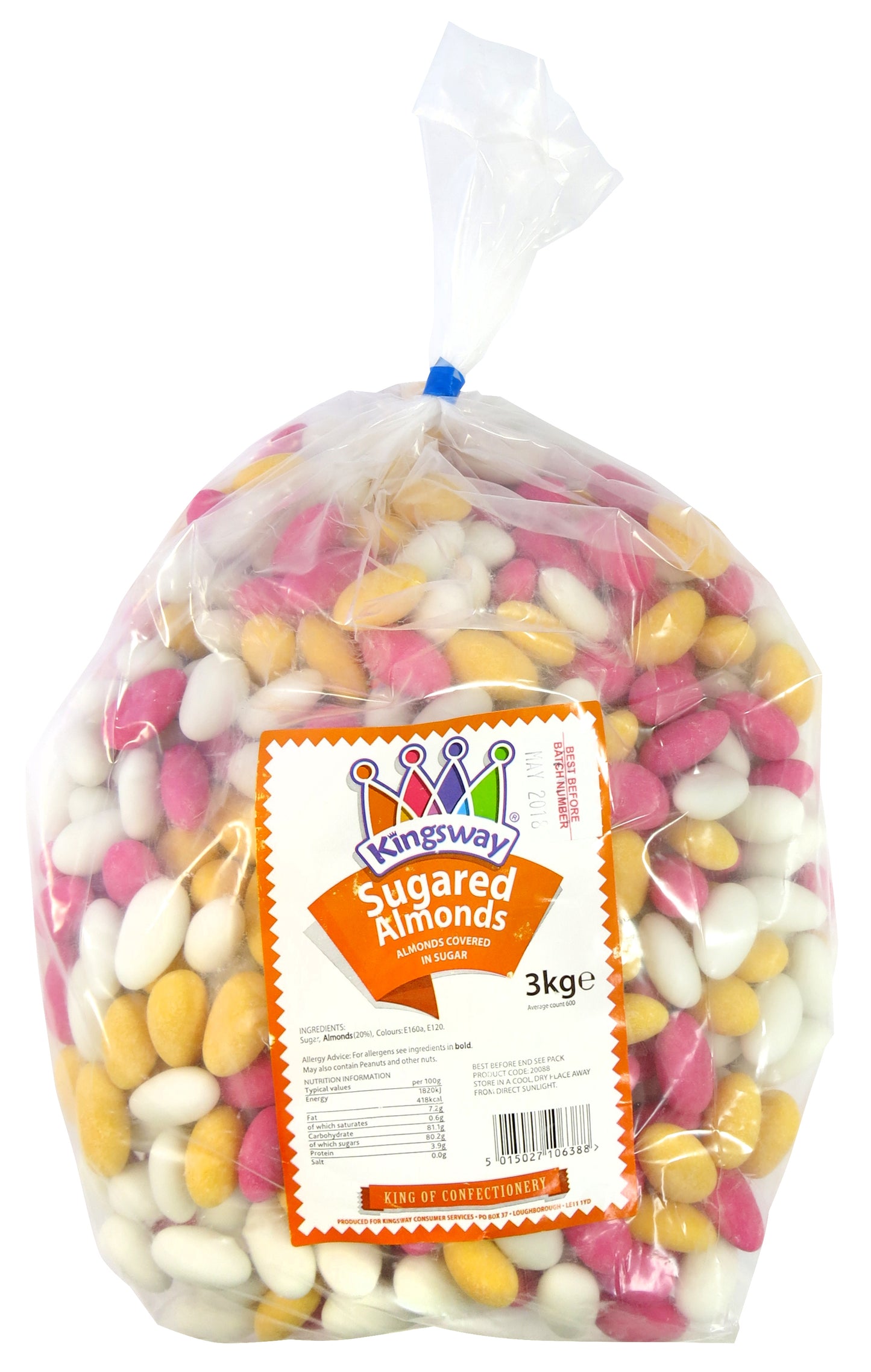 Kingsway Sugared Almonds 3kg