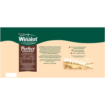 Winalot Perfect Portions Dog Food Mixed Variety Pack in Gravy, 40 x 100g
