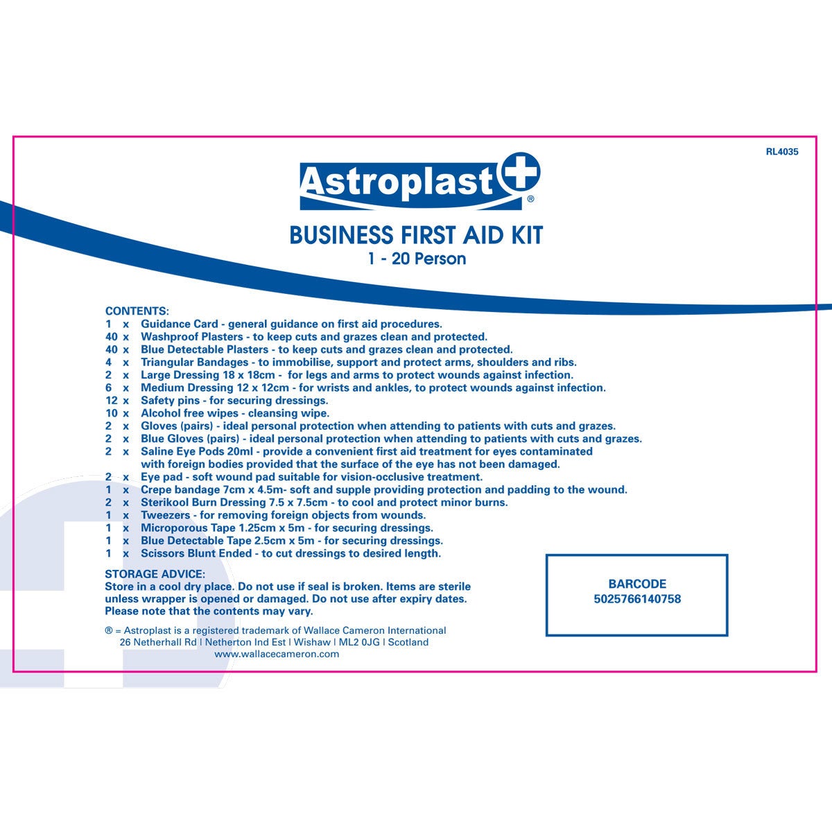 Astroplast Business First Aid Kit