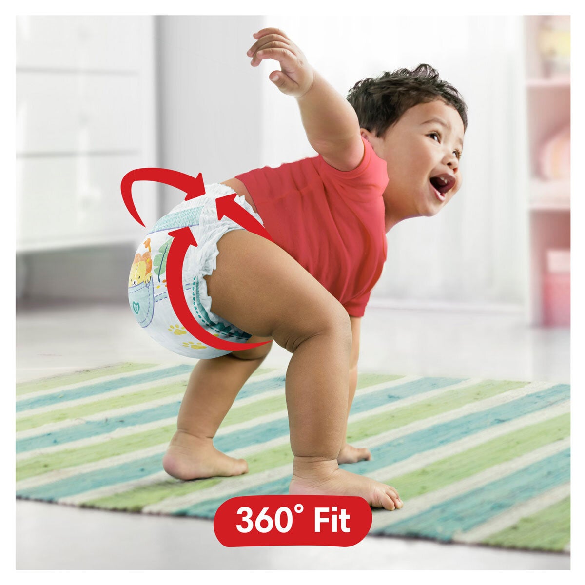 Pampers Baby Dry Pants Size 4, 2 x 72 Pack