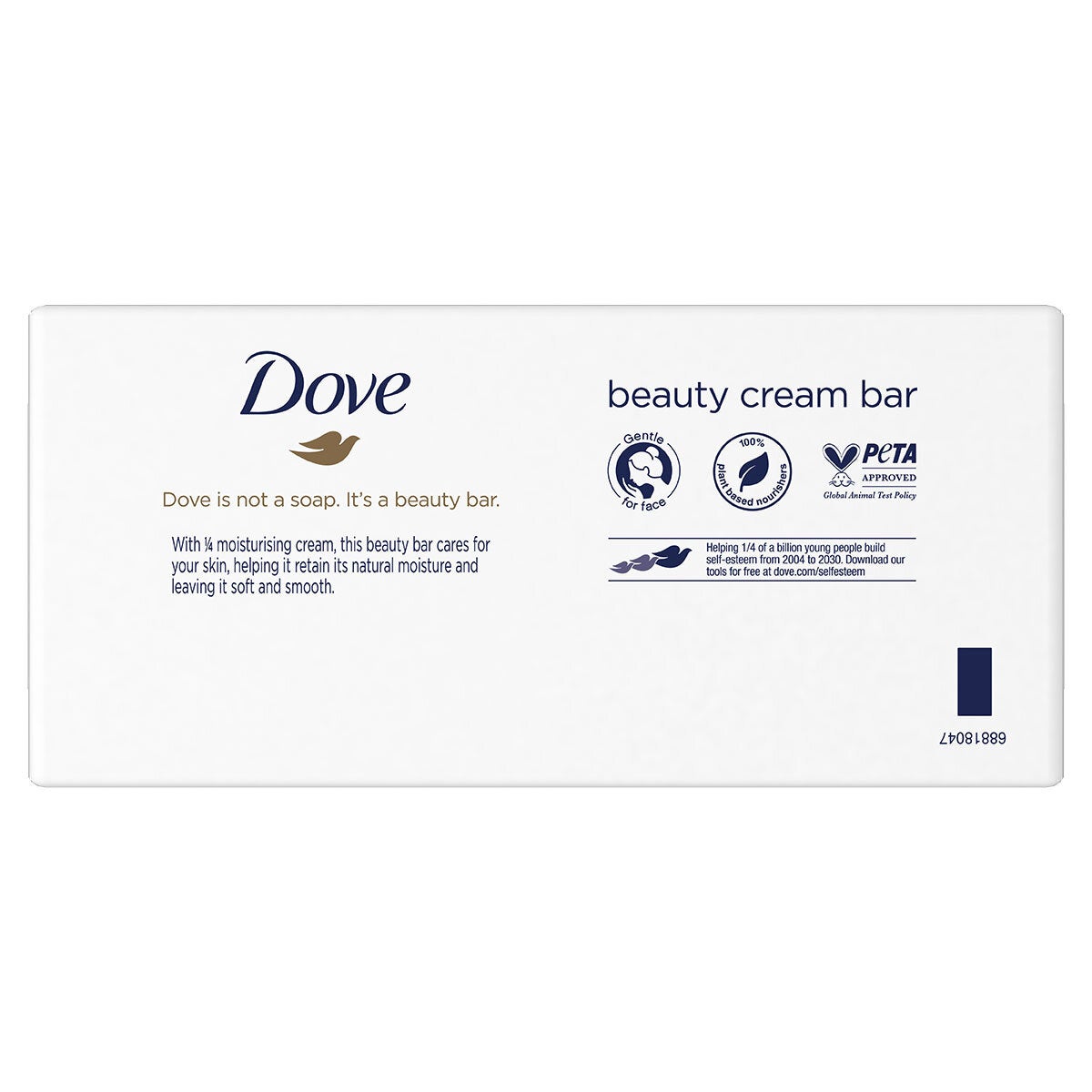 Dove Original Beauty Bar Soap, 18 x 90g