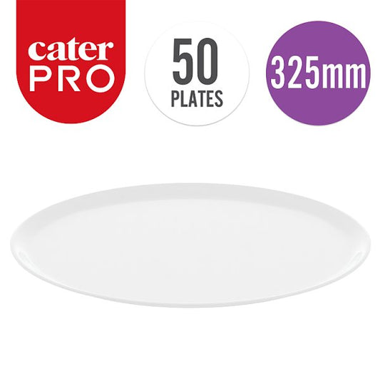 CaterPro 50 Bagasse Round Pizza Plates