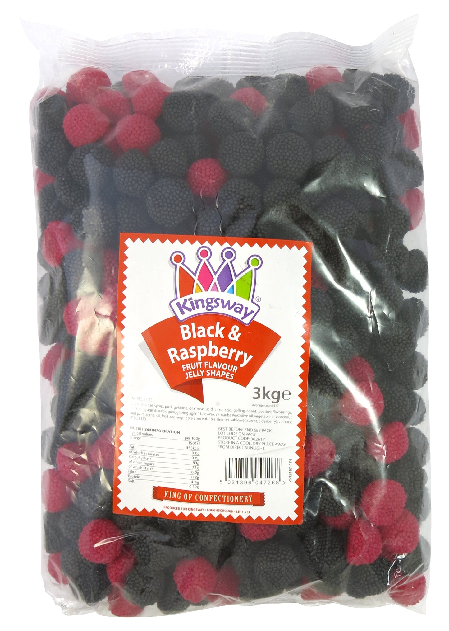 Kingsway Black & Raspberry Berries 3kg