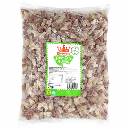 Kingsway Expert's Choice Fizzy Cola Bottles Bag 3kg