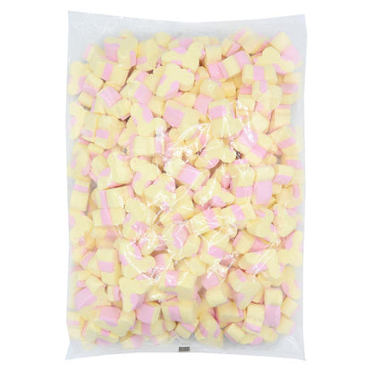Kingsway Yellow & Pink Chick Mallows 1kg
