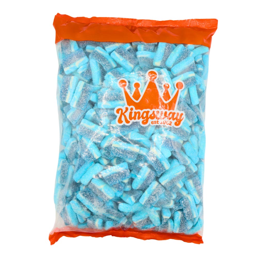 Kingsway Fizzy Blue Raspberry Slices 3kg