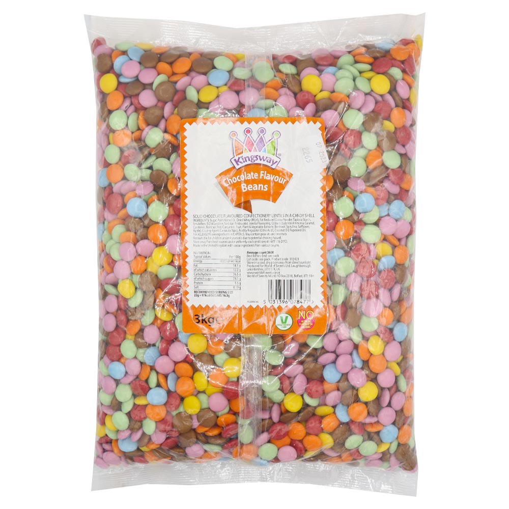 Kingsway Milk Chocolate Flavoured Beans 3kg