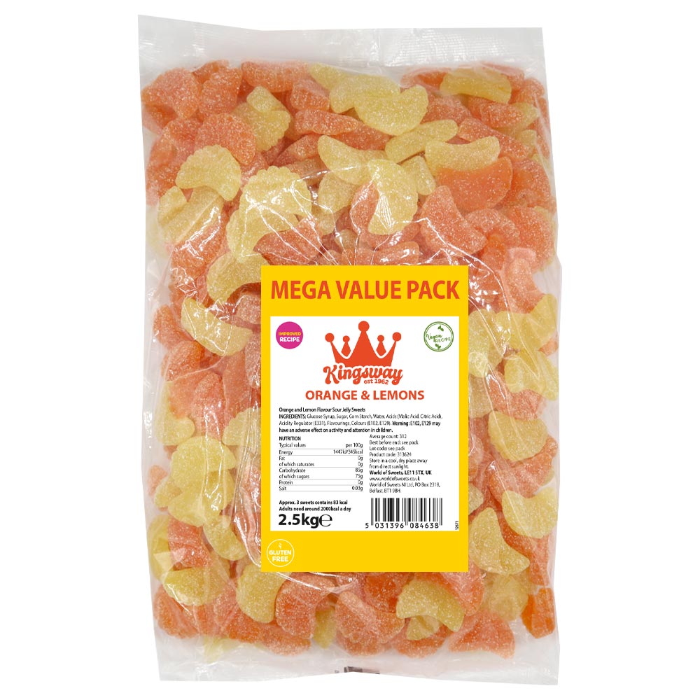 Kingsway Mega Value Vegan Orange & Lemons 2.5kg