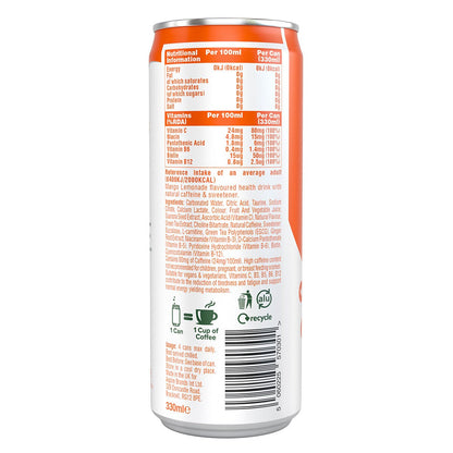 Aspire Mango Lemonade and Raspberry, 12 x 330ml