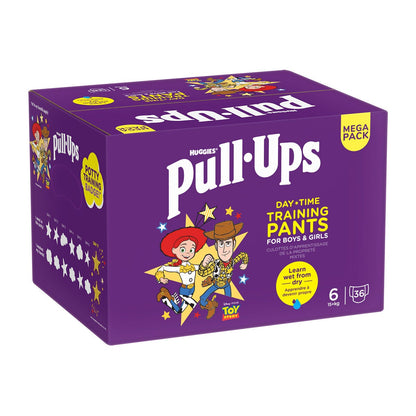 Huggies Pull Ups Day Time Unisex, Size 6, 36 Pack