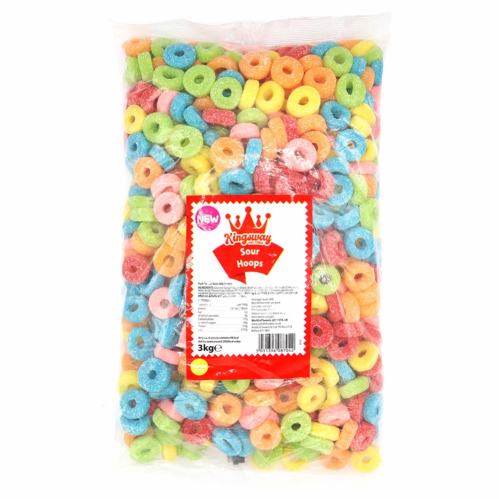 Kingsway Sour Hoops Bag 3kg