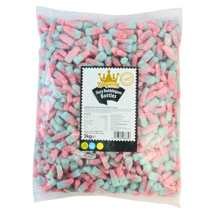 Kingsway Expert's Choice Fizzy Bubblegum Bottles Bag 3kg Bag
