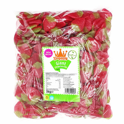 Kingsway Expert's Choice Vegan Giant Strawberries Bag Bag 3kg