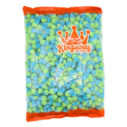 Kingsway Mini Fizzy Blue Raspberries Bag 3kg
