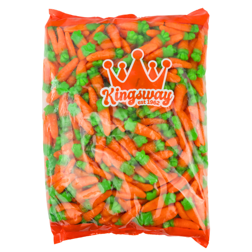 Kingsway Gummy Carrots Bag 3kg