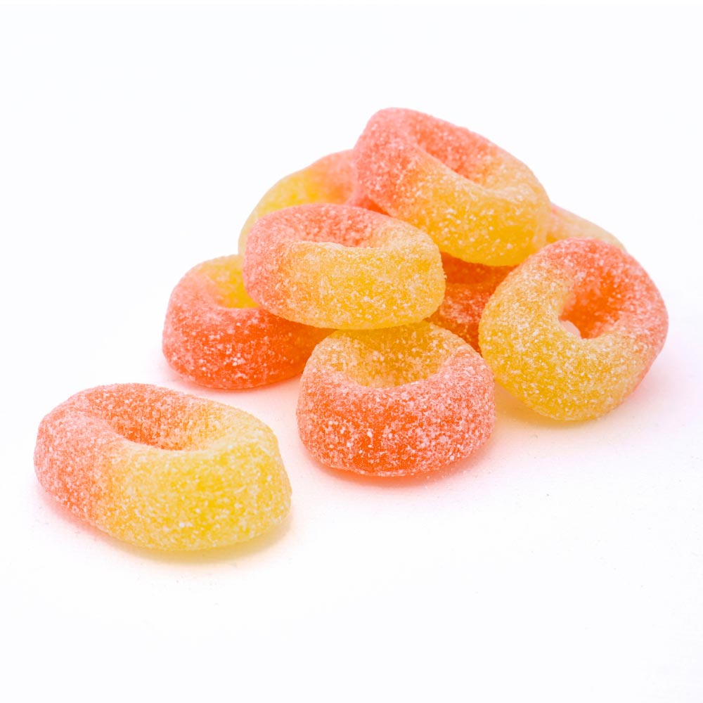 Kingsway Mega Value Peach Rings Bag 2.5kg