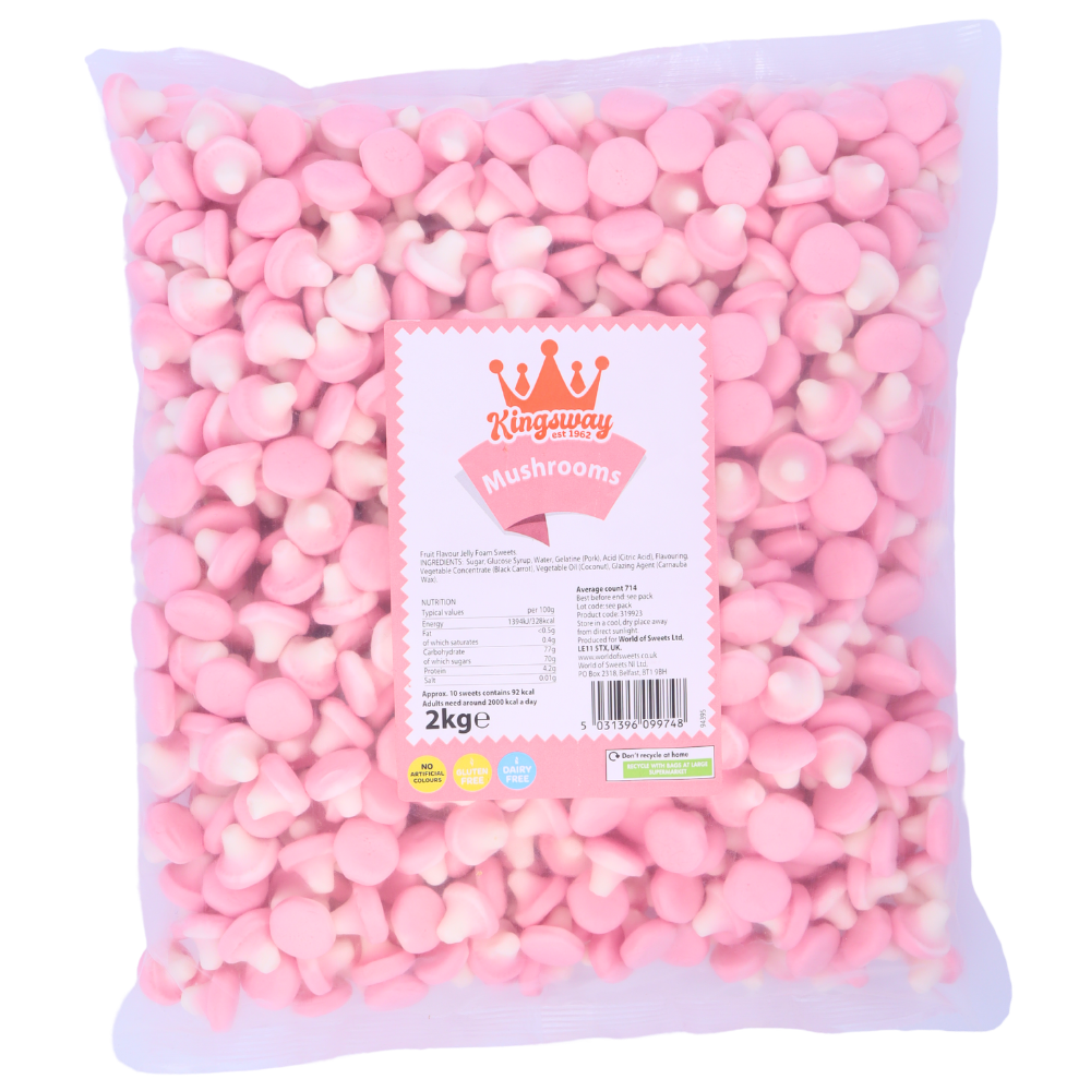 Kingsway Mushrooms Bag 2kg