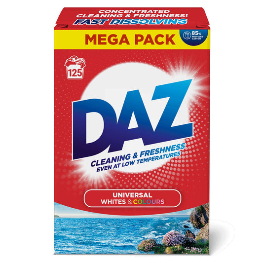 Daz Universal Bio Laundry Powder, 125 Wash
