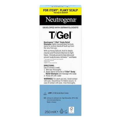 Neutrogena T/Gel Anti-Dandruff Scalp Relief, 3 x 250ml