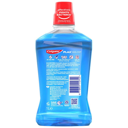 Colgate Plax Cool Mint Mouthwash 3 x 1L