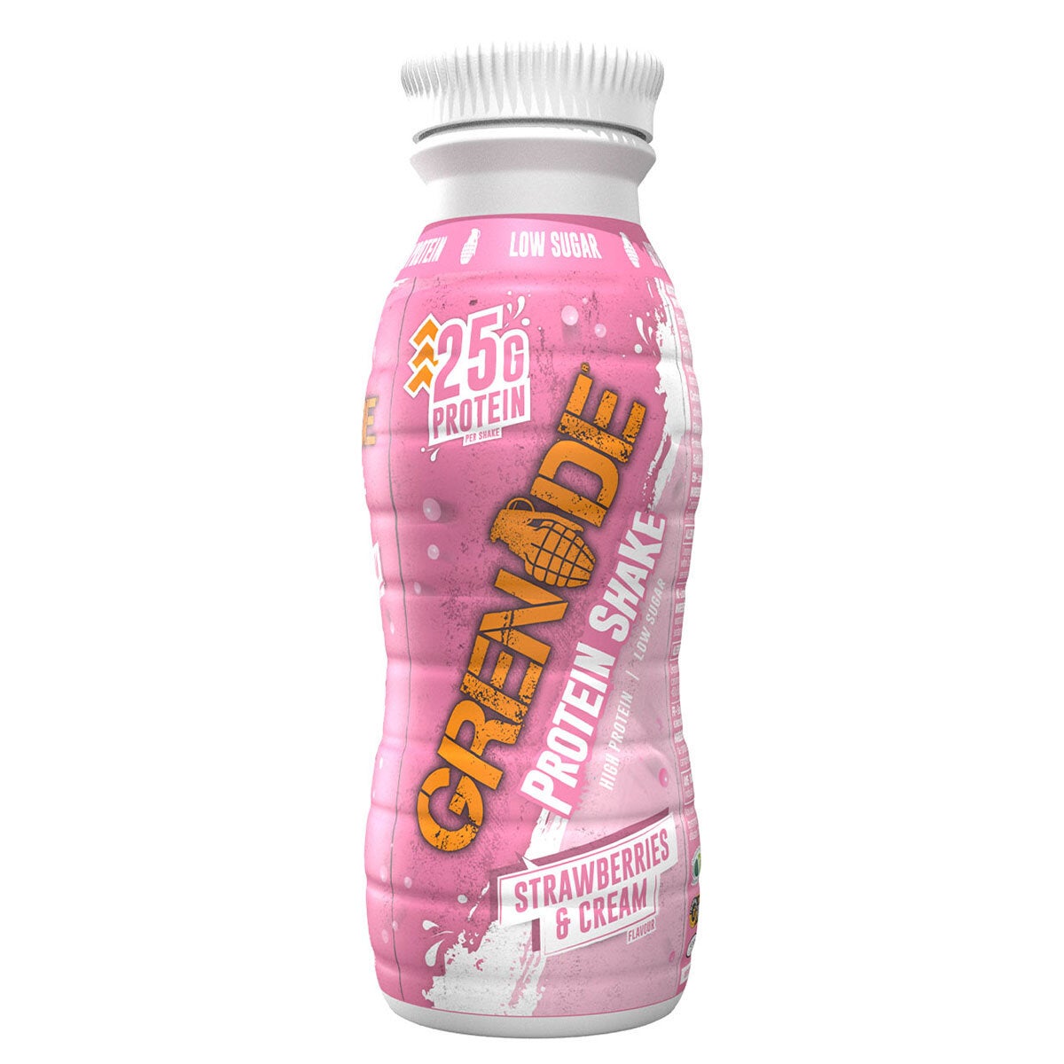 Grenade Carb Killa Strawberries & Cream High Protein Shake, 8 x 330ml