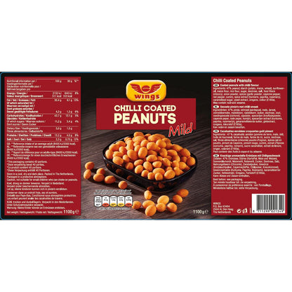 Wings Chilli Coated Peanuts, 1.1kg