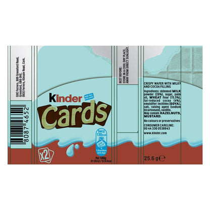 Kinder Cards, 30 x 25.6g