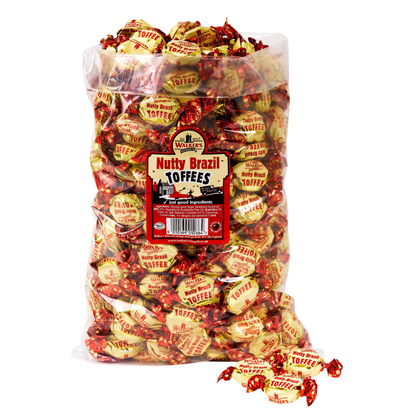 Walker's Nonsuch Nutty Brazil Toffees 2.5kg